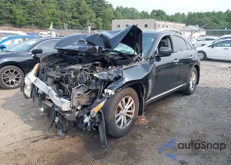 2010 Infiniti Fx35 z USA, uszkodzony, nr VIN JN8AS1MW0AM855508